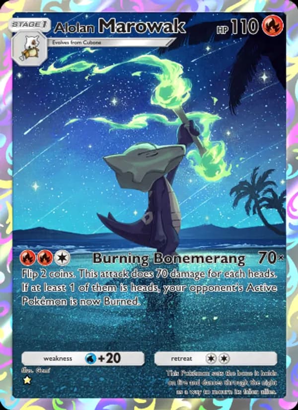 Alolan Marowak – Celestial Guardians 160