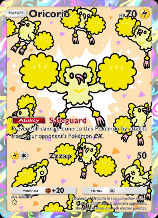 Oricorio – Celestial Guardians 165