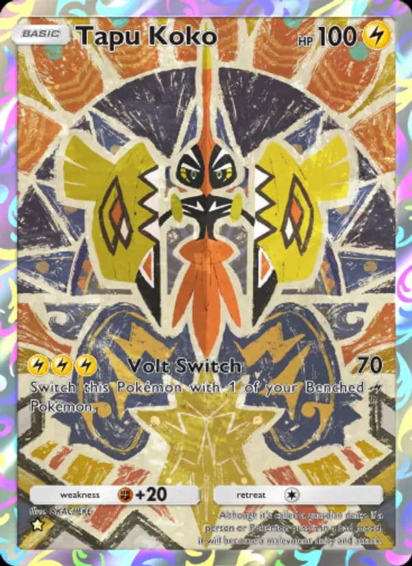 Tapu Koko – Celestial Guardians 166