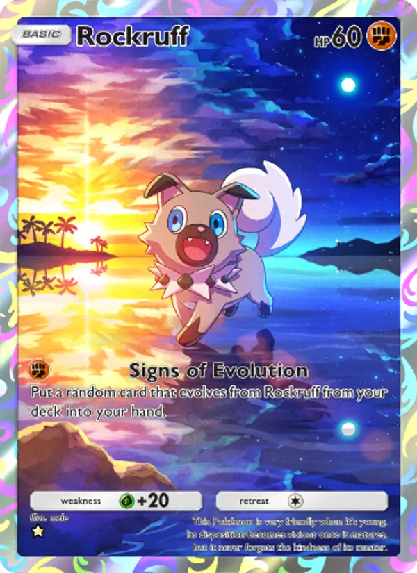 Rockruff – Celestial Guardians 172