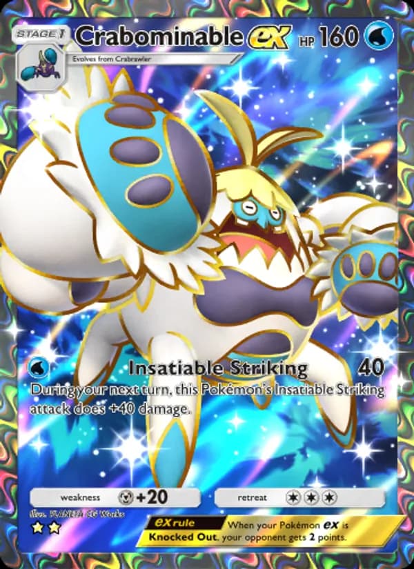 Crabominable ex – Celestial Guardians 183