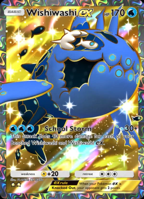 Wishiwashi ex – Celestial Guardians 184