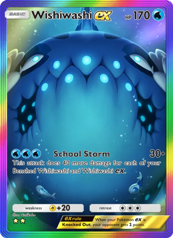 Wishiwashi ex – Celestial Guardians 202