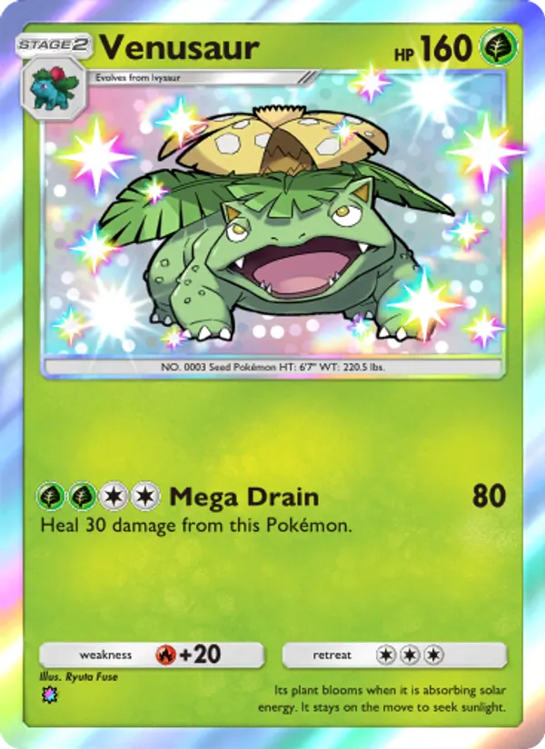 Venusaur – Celestial Guardians 212