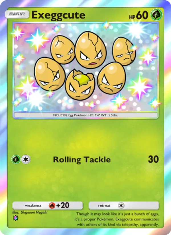 Exeggcute – Celestial Guardians 213