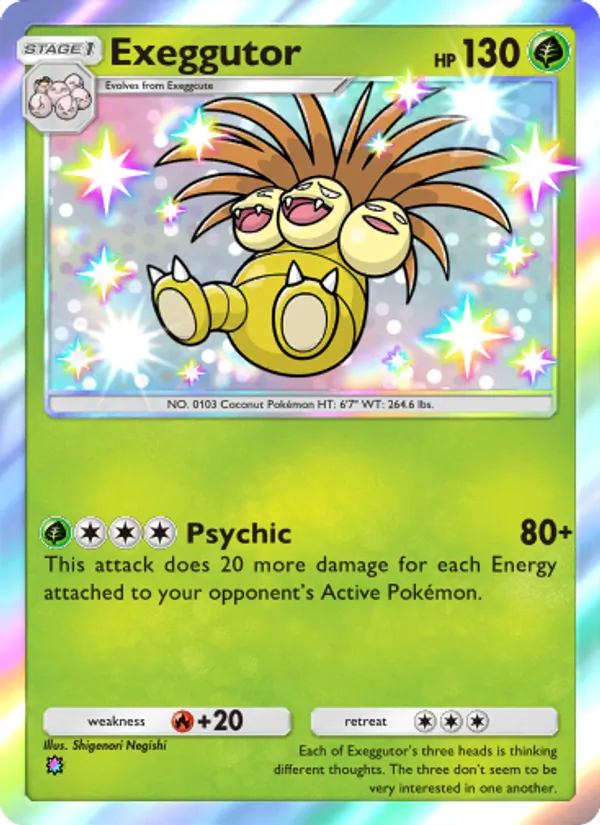 Exeggutor – Celestial Guardians 214