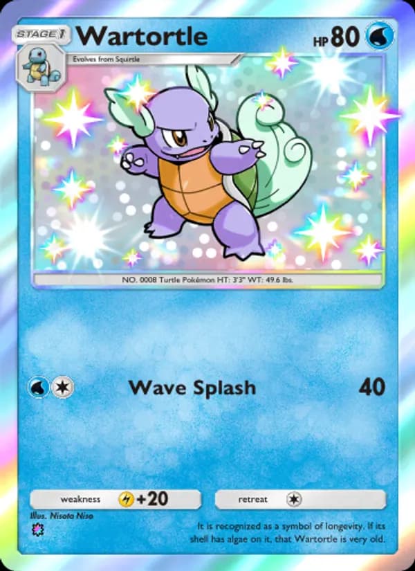 Wartortle – Celestial Guardians 216