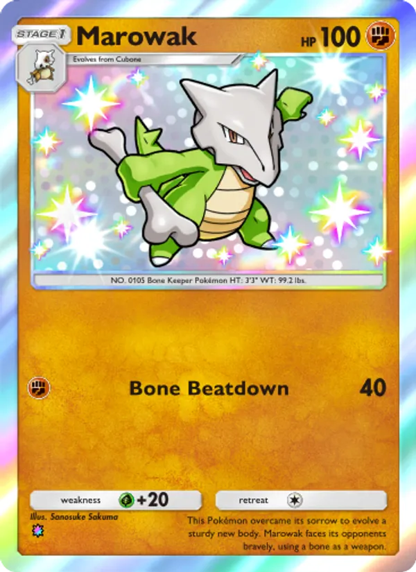 Marowak – Celestial Guardians 227