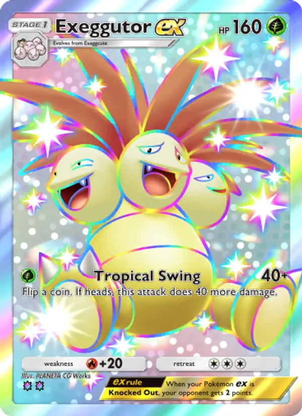 Exeggutor ex – Celestial Guardians 231