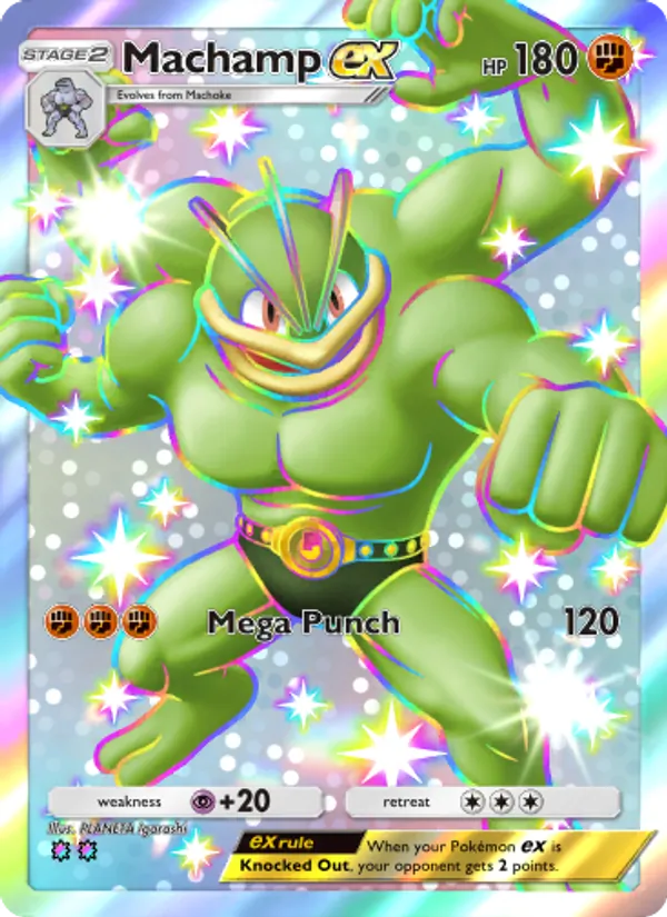 Machamp ex – Celestial Guardians 235
