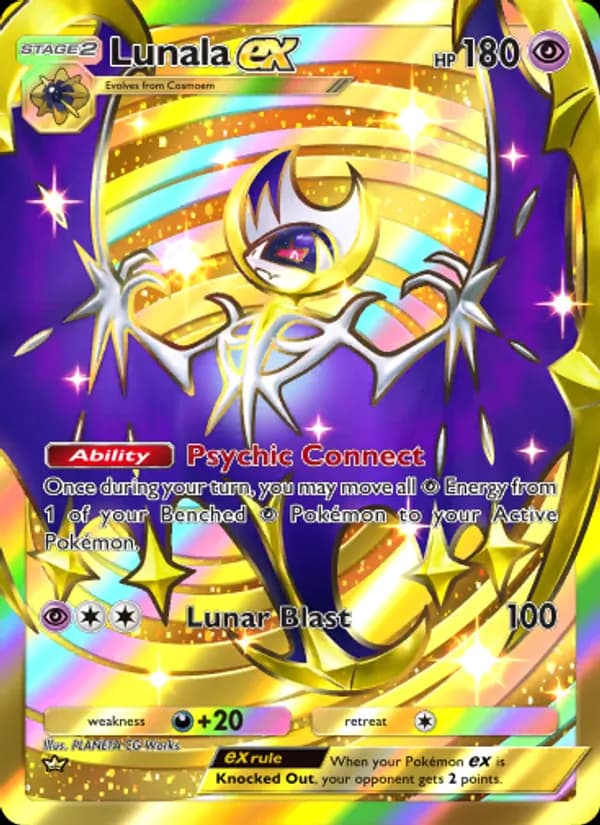 Lunala ex – Celestial Guardians 238