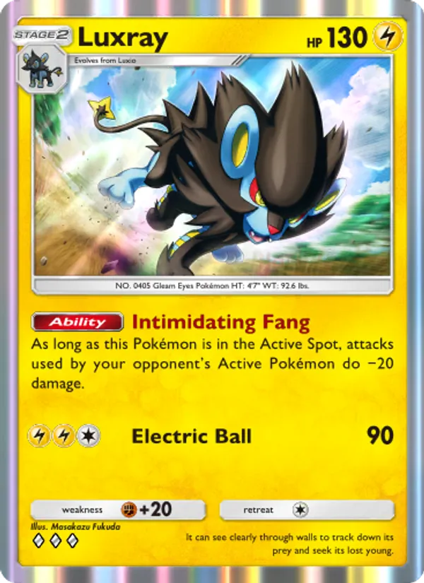 Luxray – Extradimensional Crisis 015