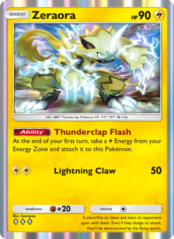 Zeraora – Extradimensional Crisis 021
