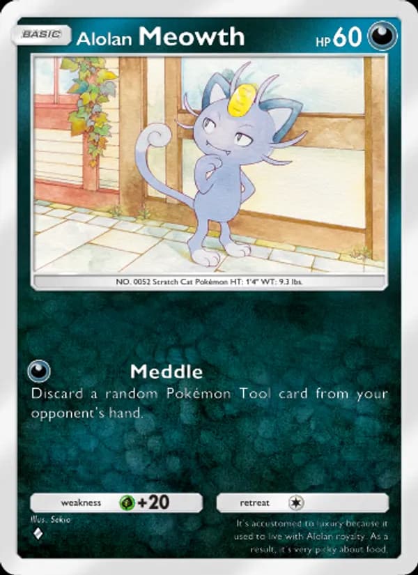 Alolan Meowth – Extradimensional Crisis 037