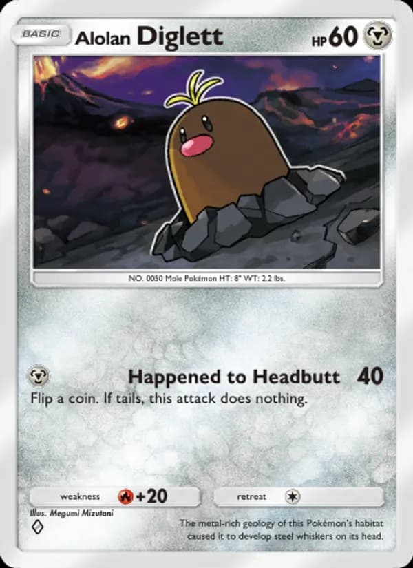 Alolan Diglett – Extradimensional Crisis 046