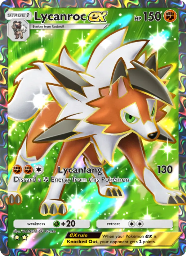 Lycanroc ex – Extradimensional Crisis 078