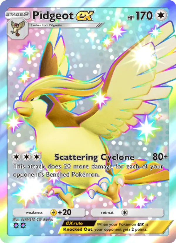 Pidgeot ex – Extradimensional Crisis 102