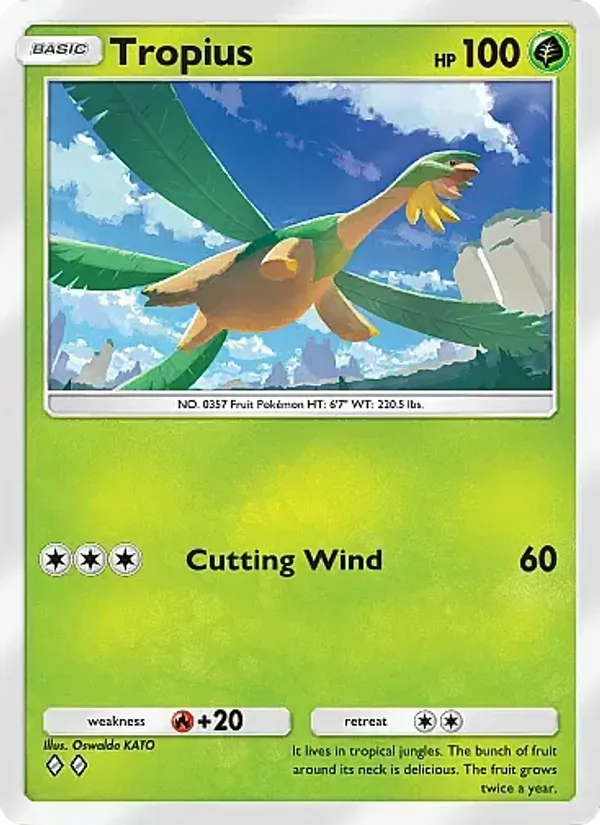 Tropius – Eevee Grove 001