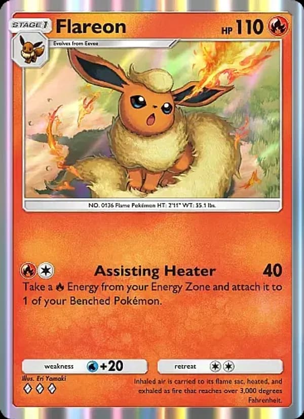 Flareon – Eevee Grove 008