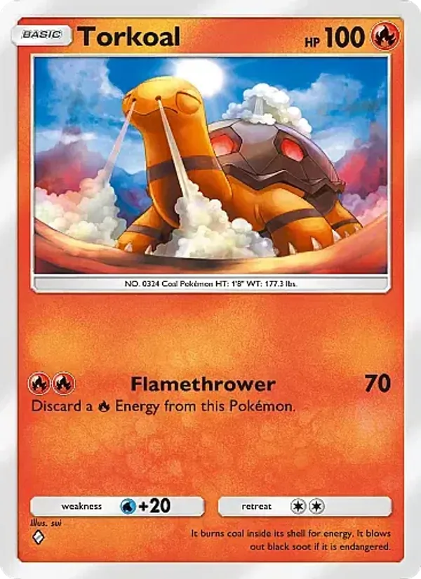 Torkoal – Eevee Grove 010