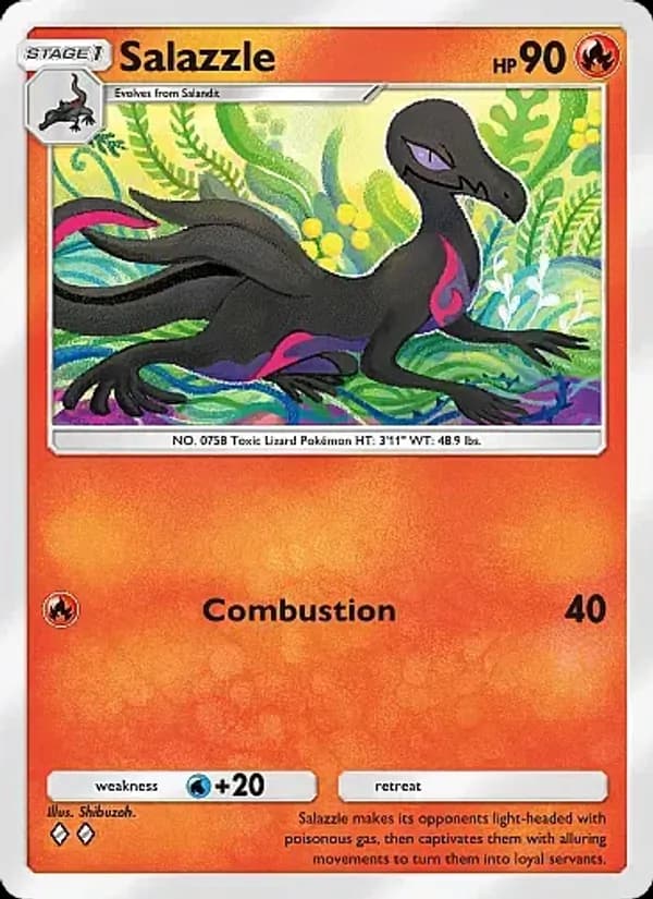 Salazzle – Eevee Grove 015