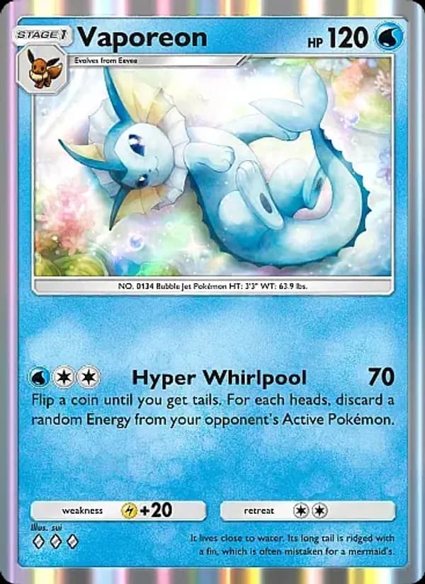 Vaporeon – Eevee Grove 016
