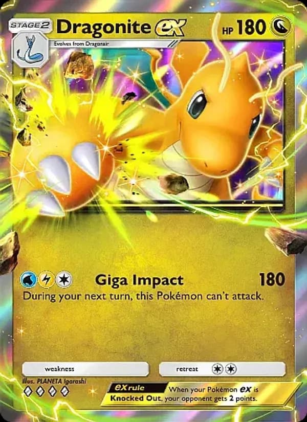 Dragonite ex – Eevee Grove 053