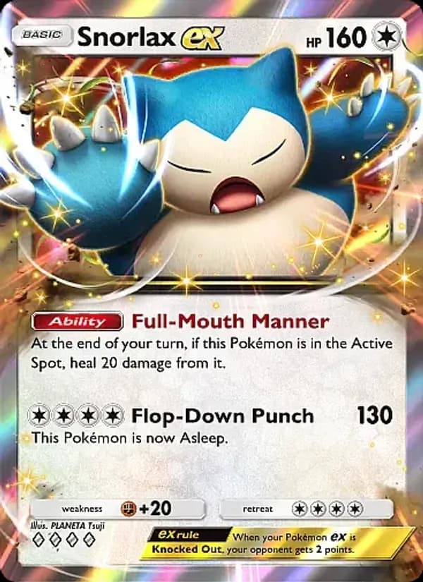 Snorlax ex – Eevee Grove 057