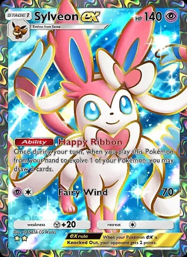 Sylveon ex – Eevee Grove 081