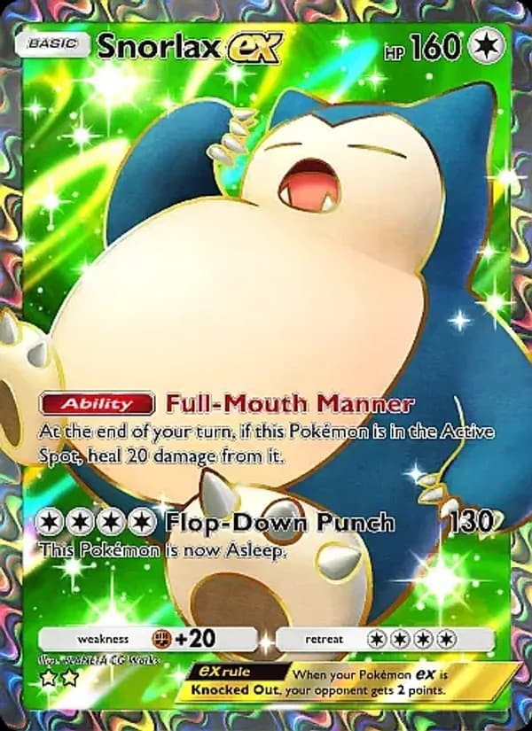 Snorlax ex – Eevee Grove 084