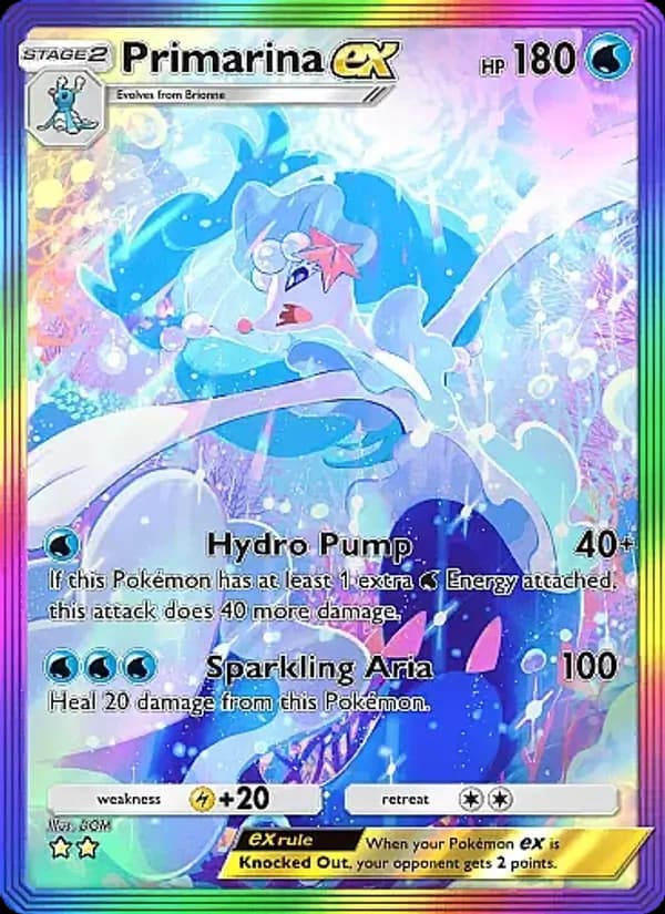 Primarina ex – Eevee Grove 088