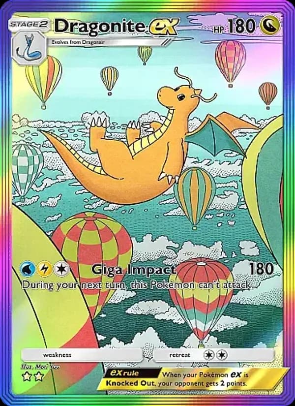 Dragonite ex – Eevee Grove 090