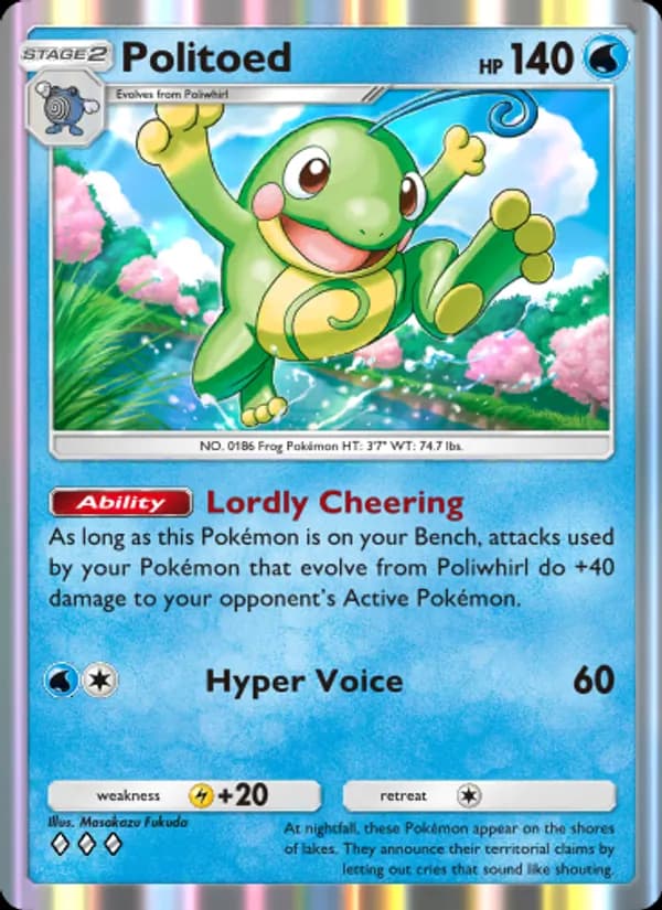 Politoed – Wisdom of Sea and Sky 040