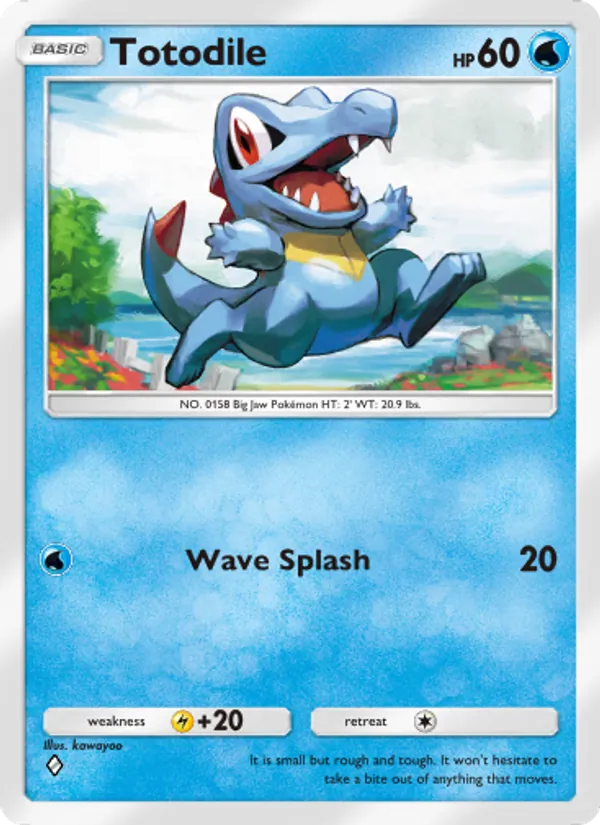 Totodile – Wisdom of Sea and Sky 046