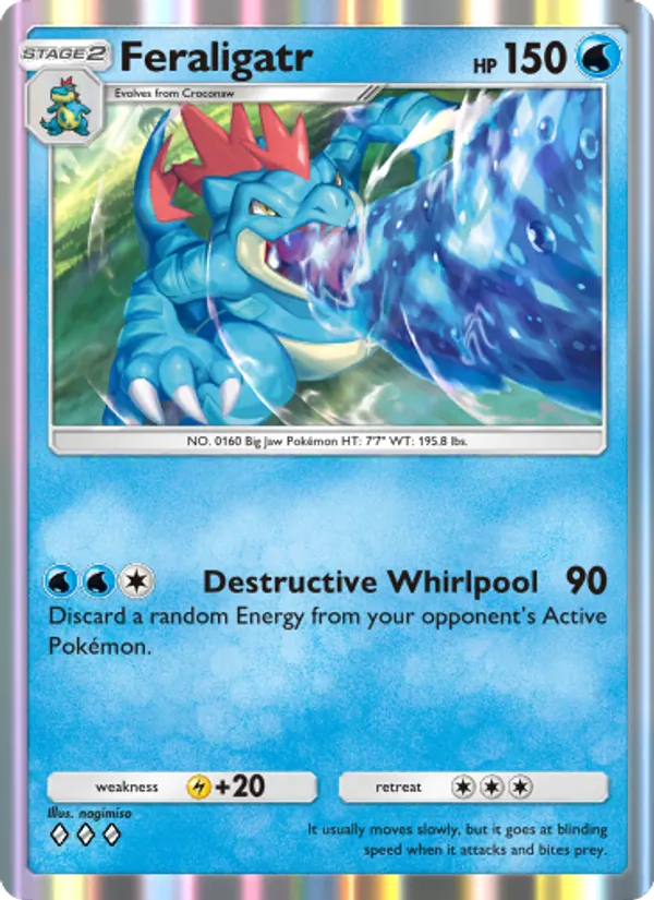 Feraligatr – Wisdom of Sea and Sky 048