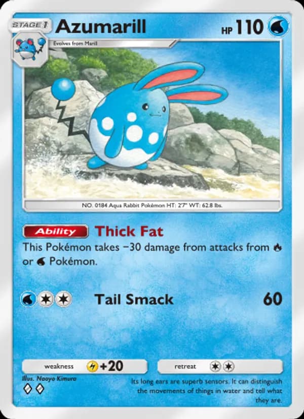 Azumarill – Wisdom of Sea and Sky 050