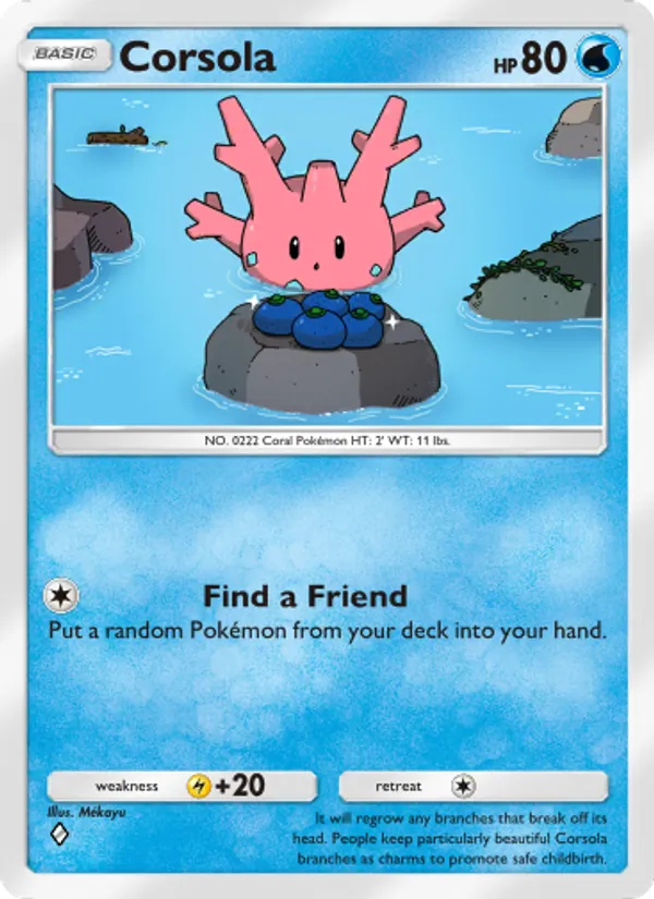 Corsola – Wisdom of Sea and Sky 054