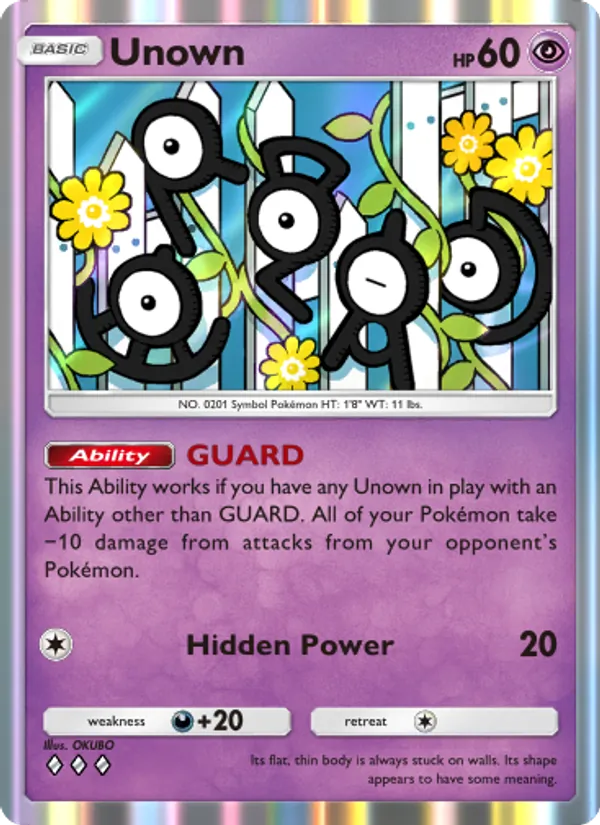 Unown – Wisdom of Sea and Sky 084