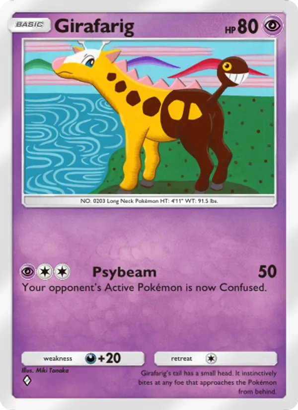 Girafarig – Wisdom of Sea and Sky 087