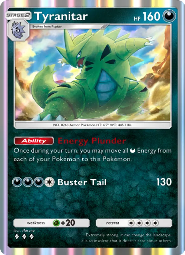 Tyranitar – Wisdom of Sea and Sky 119