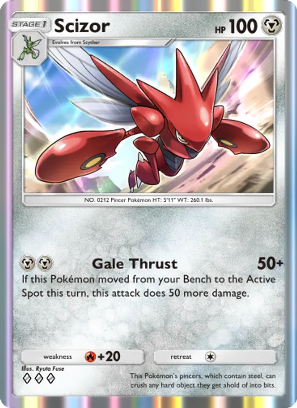 Scizor – Wisdom of Sea and Sky 123