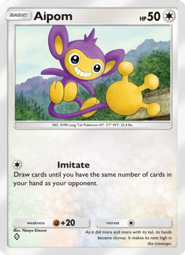 Aipom – Wisdom of Sea and Sky 142