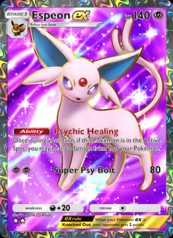 Espeon ex – Wisdom of Sea and Sky 190