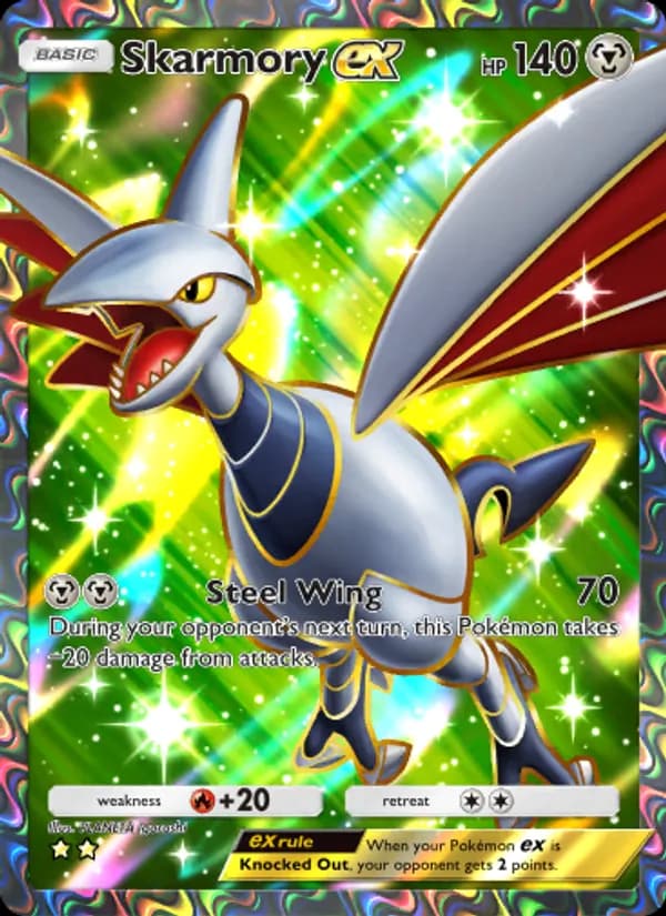 Skarmory ex – Wisdom of Sea and Sky 194