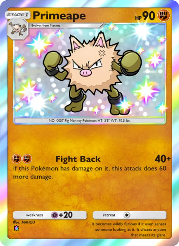 Primeape – Wisdom of Sea and Sky 222