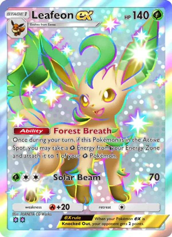 Leafeon ex – Wisdom of Sea and Sky 233