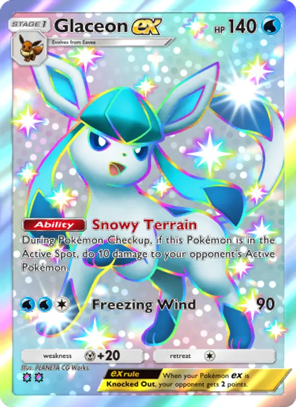 Glaceon ex – Wisdom of Sea and Sky 235