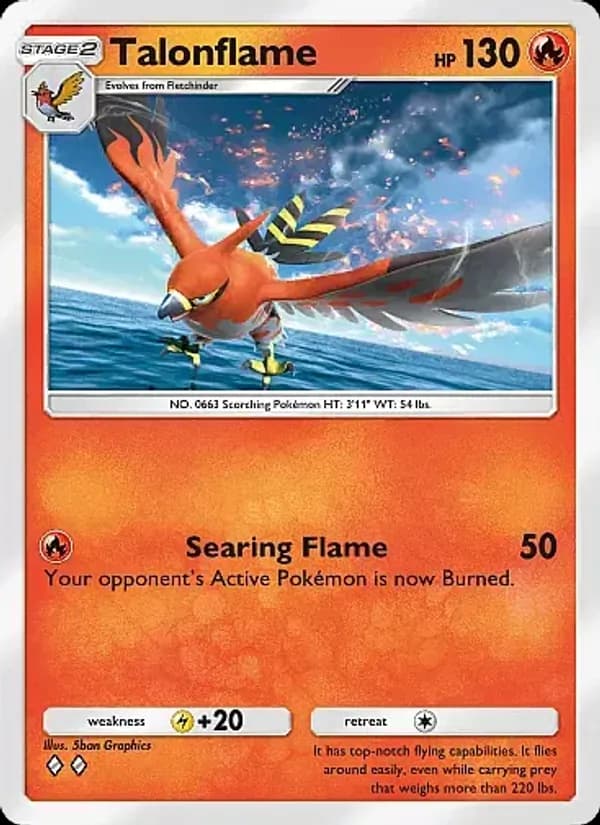 Talonflame – Secluded Springs 012