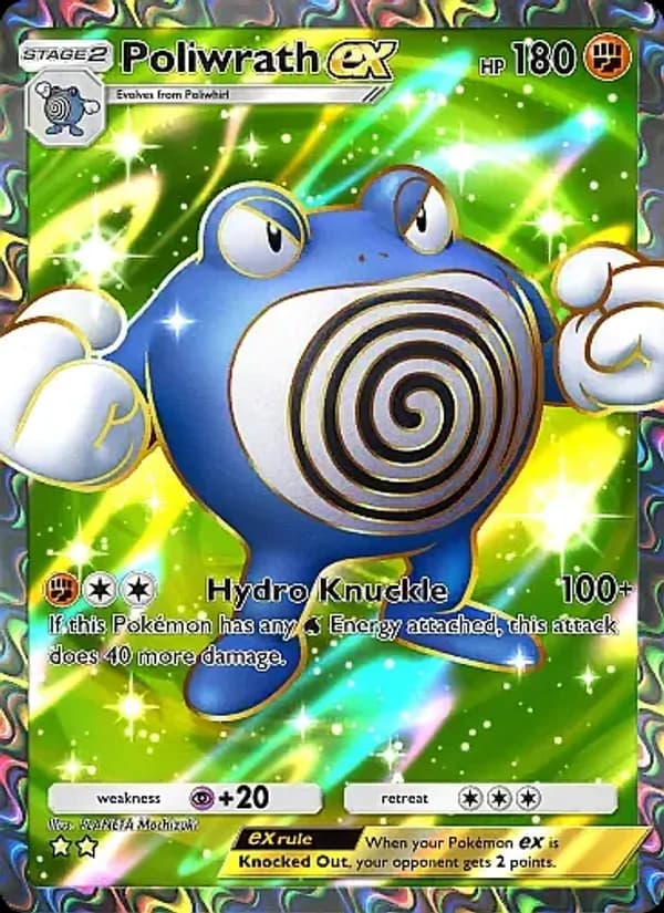 Poliwrath ex – Secluded Springs 082