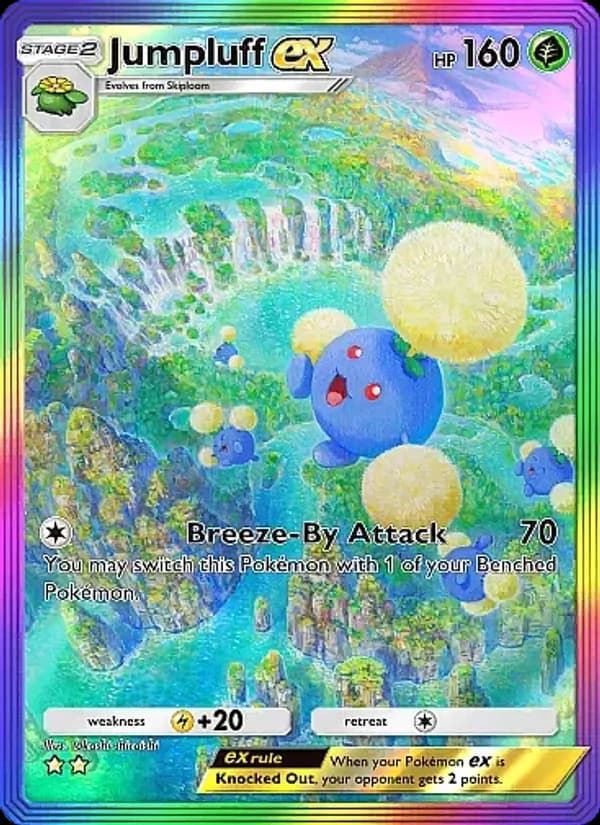Jumpluff ex – Secluded Springs 086